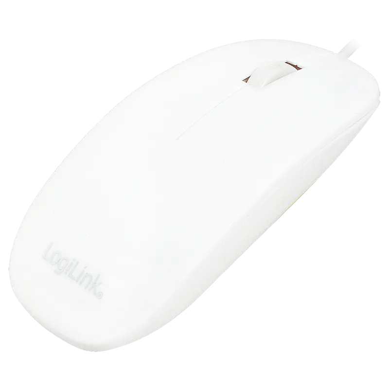 Maus Optisch weiß flaches Design