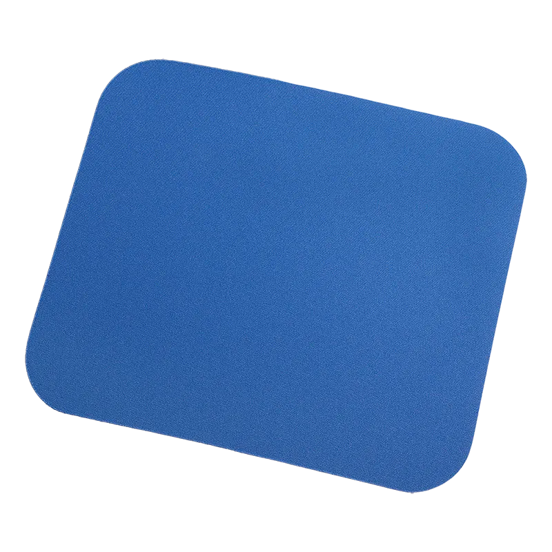 Mauspad, 22x25x0,3 cm, für alle Maustypen, Blau