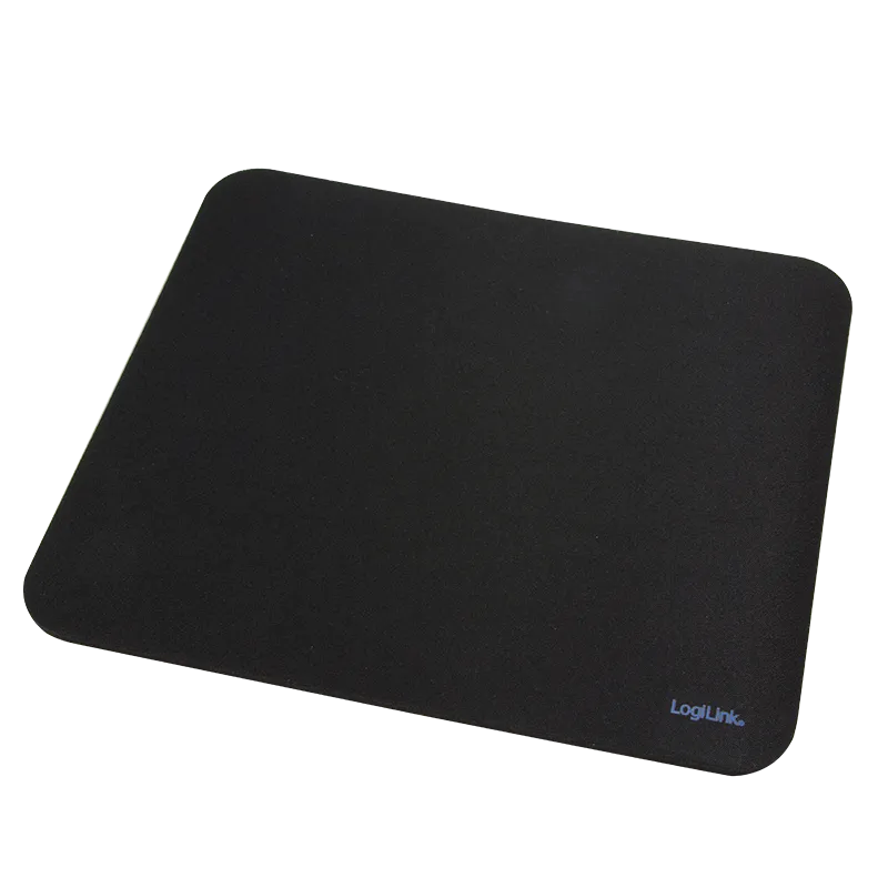 Gaming-Mauspad, 23x20,5x0,4 cm, sehr gleitfähige Oberfläche, alle Maustypen, Schwarz