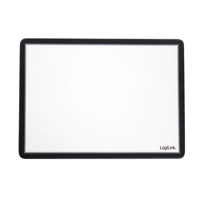 Personalisierbares Mauspad via Fotoeinschub, 23x19,5x1,5 cm, Schwarz