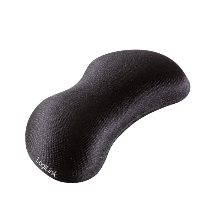 Handgelenkstützendes Gelkissen, schwarz