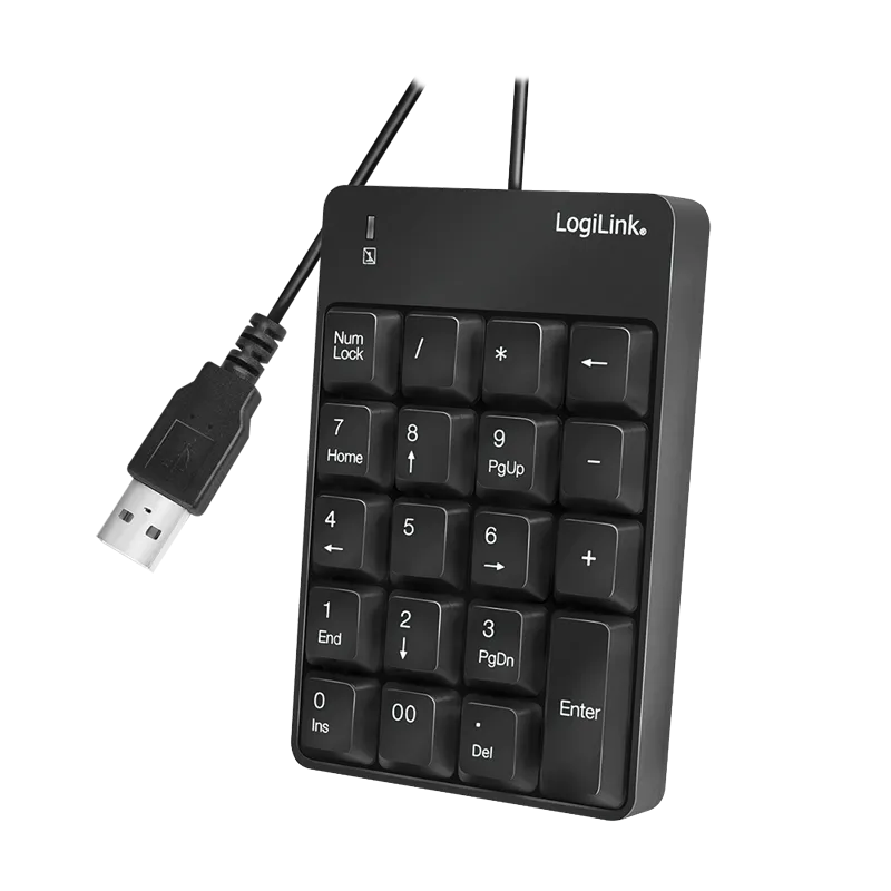Keypad mit USB-Anschluss, 19 Tasten