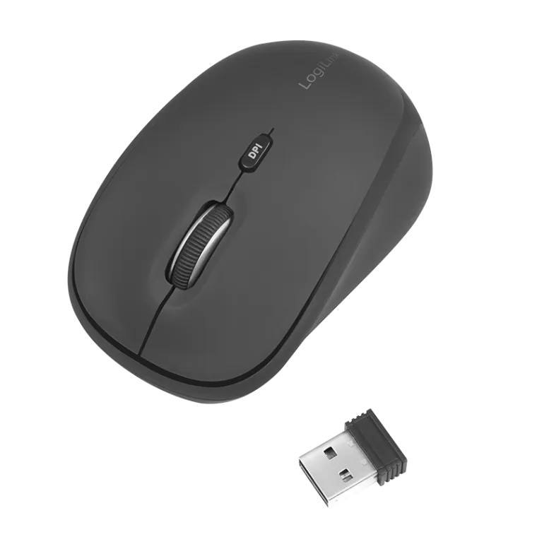 Ergonomische Funk-Maus, 2.4 GHz, 1600 dpi