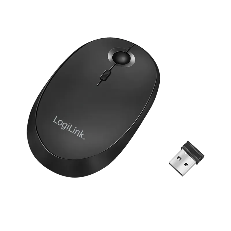 2,4 GHz Funk & BT 4.0 Dual-Maus, 800/1200/1600 dpi, schwarz