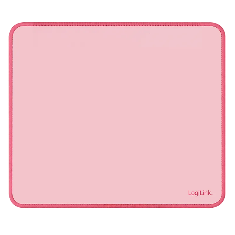 Mauspad, 22x25 cm, ultra-glatte Oberfläche, Spritzwasser fest, Anti-rutsch Unterseite, Pink