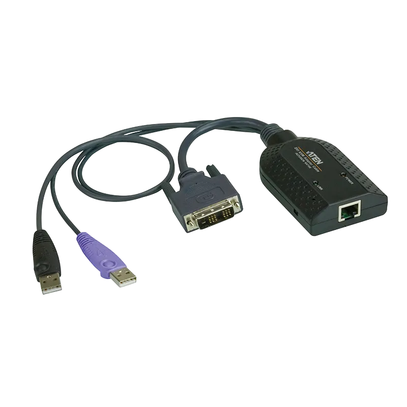 Adapter Kabel USB - DVI auf Cat.5/6 KVM (CPU Module) KA7166-AX