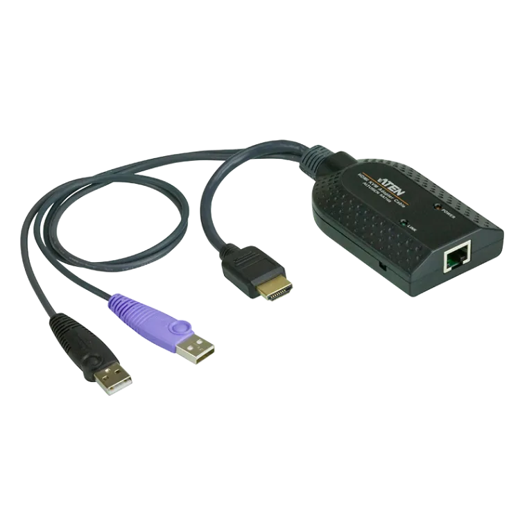 Adapter Kabel USB - HDMI auf Cat.5/6 KVM (CPU Module) KA7168-AX