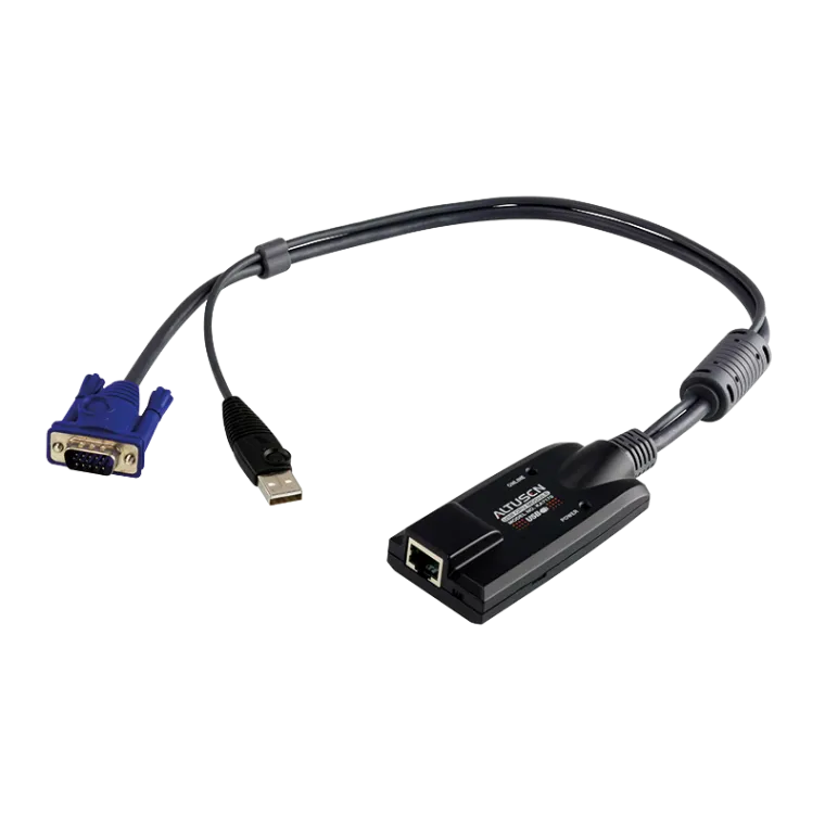 Adapter Kabel USB - VGA auf Cat.5/6 KVM (CPU Modul) KA7170-AX