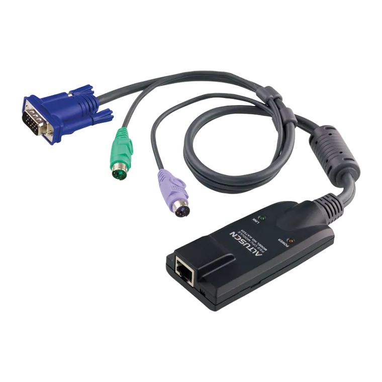 Adapter Kabel PS/2 - VGA auf Cat.5/6 KVM (CPU Modul) KA7520-AX