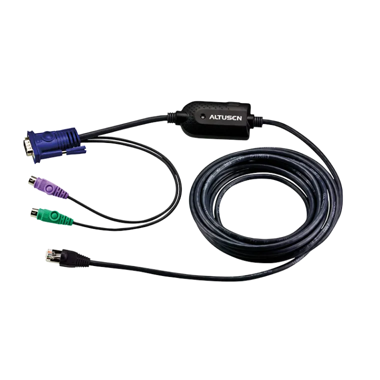 Adapter Kabel PS/2 - VGA auf Cat.5/6 KVM (CPU Modul) KA7920-AX