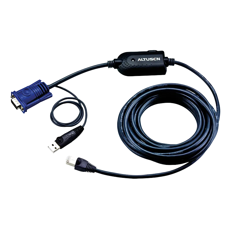 Adapter Kabel USB - VGA auf Cat.5/6 KVM (CPU Modul) KA7970-AX