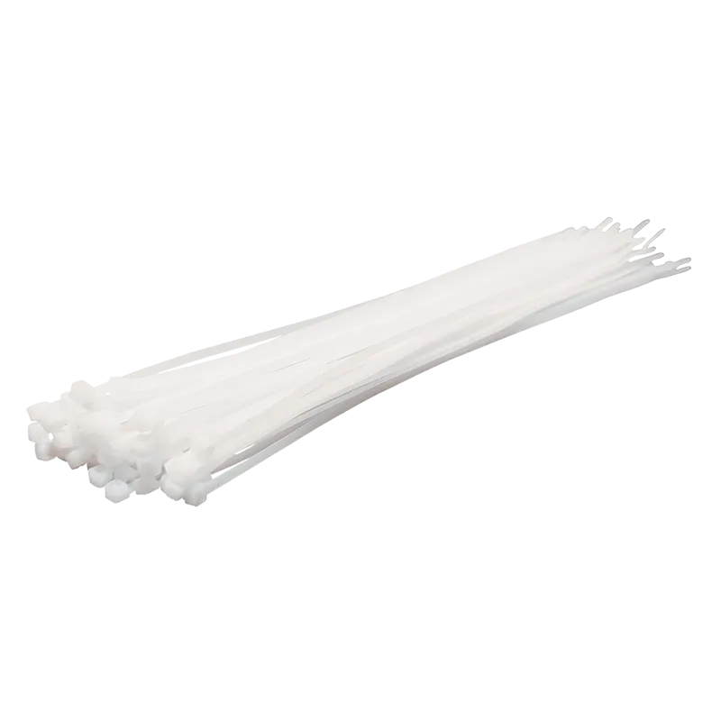 Kabelbinder, PA66, 100 Stk., transparent, B: 3,4 mm, L: 300 mm