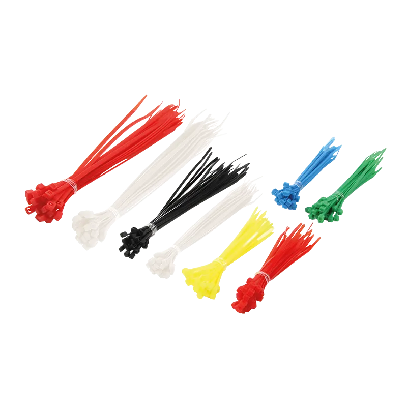 Kabelbinder-Set, PA66, 200 Stk., gemischtfarbig, mehrere Längen