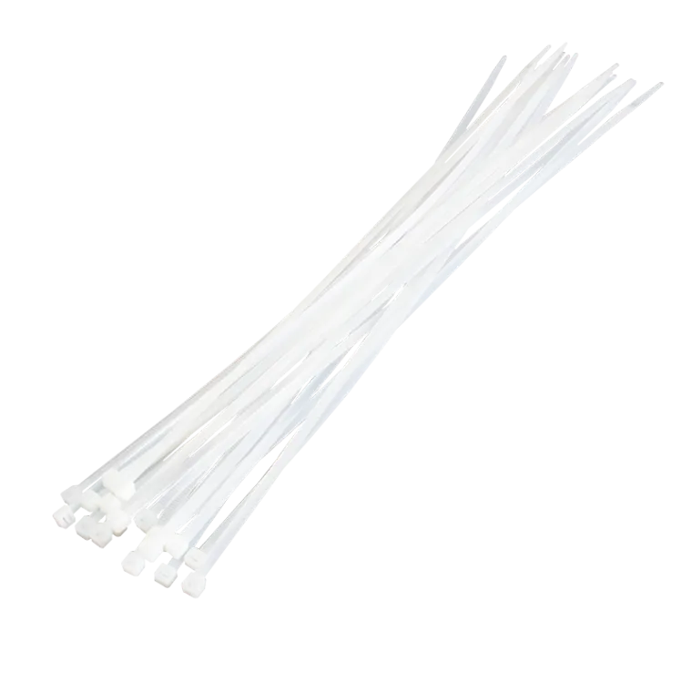 Kabelbinder, PA66, 100 Stk., transparent, B: 4,4 mm, L: 400 mm