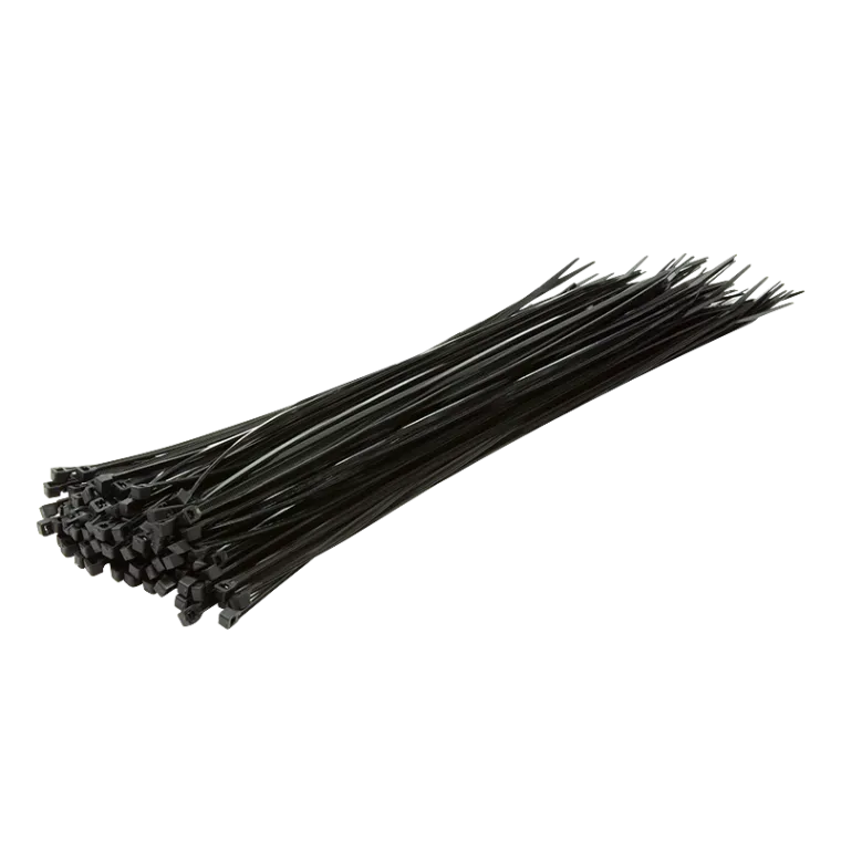 Kabelbinder, PA66, 100 Stk., schwarz, B: 4,4 mm, L: 400 mm