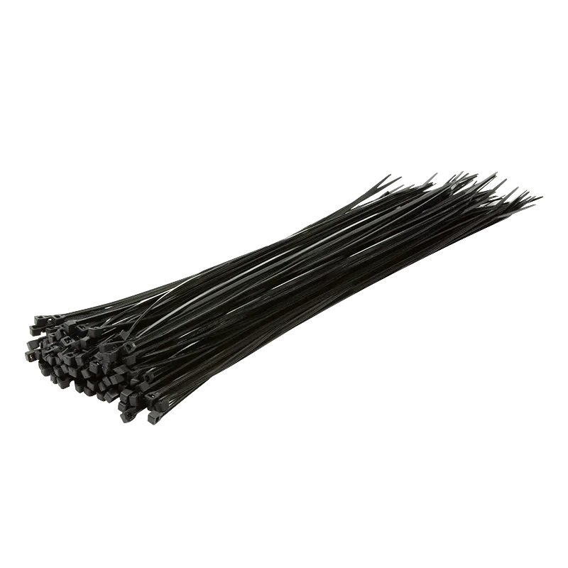 Kabelbinder, PA66, 100 Stk., schwarz, B: 4,4 mm, L: 400 mm