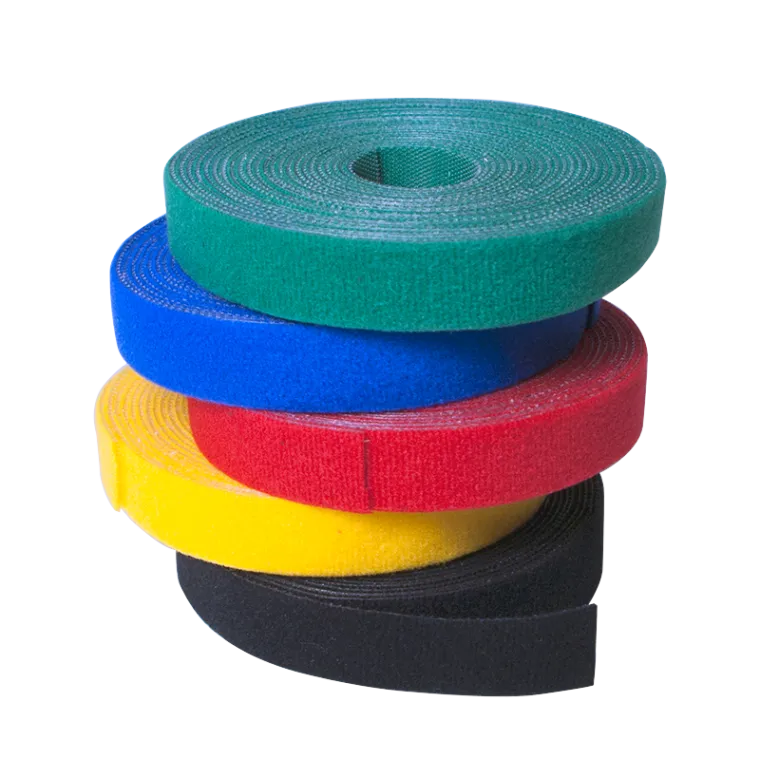 Klettband, grün, Breite: 16 mm, auf Rolle, 4 m