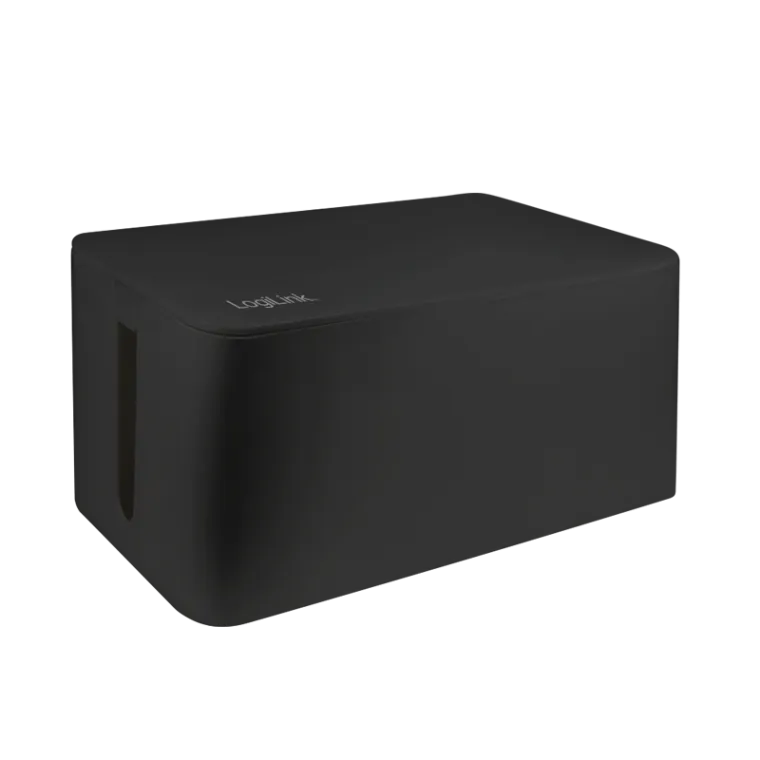 Kabelbox, 407 x 157 x 133,5 mm, schwarz