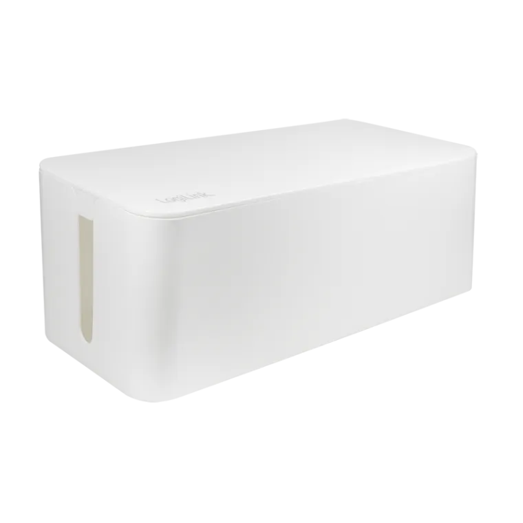 Kabelbox, 407 x 157 x 133,5 mm, weiß