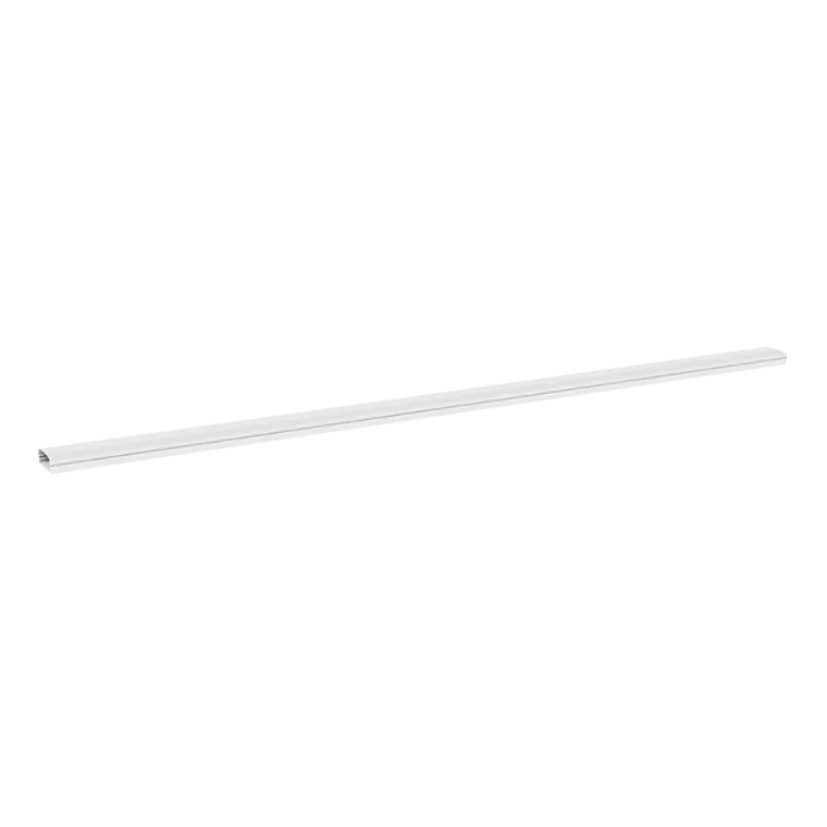 Kabelkanal, Alu, 1100x60x20mm, Klapp- und Klickverschluss, weiß