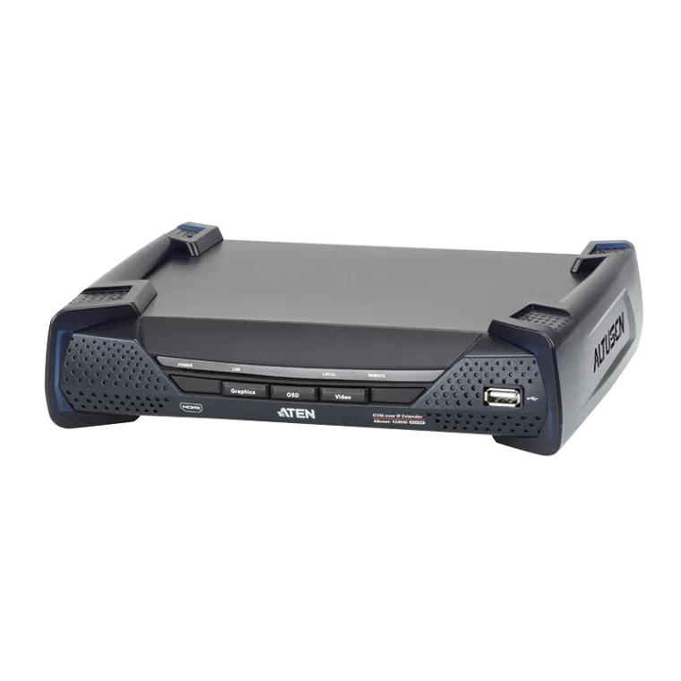 HDMI Empfänger 4K Einzeldisplay KVM over IP