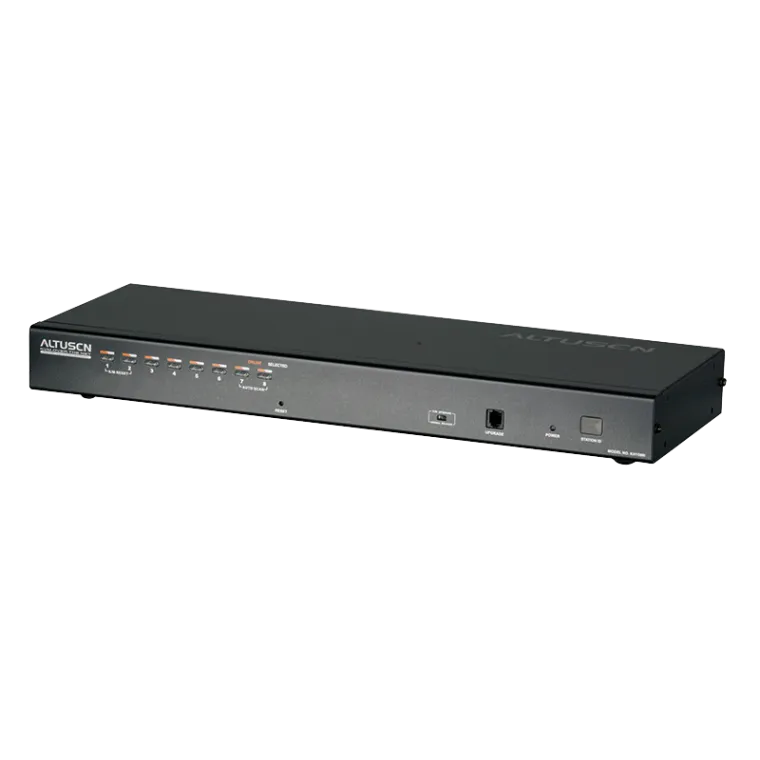 KVM Switch over IP 8-Port Cat.5/6