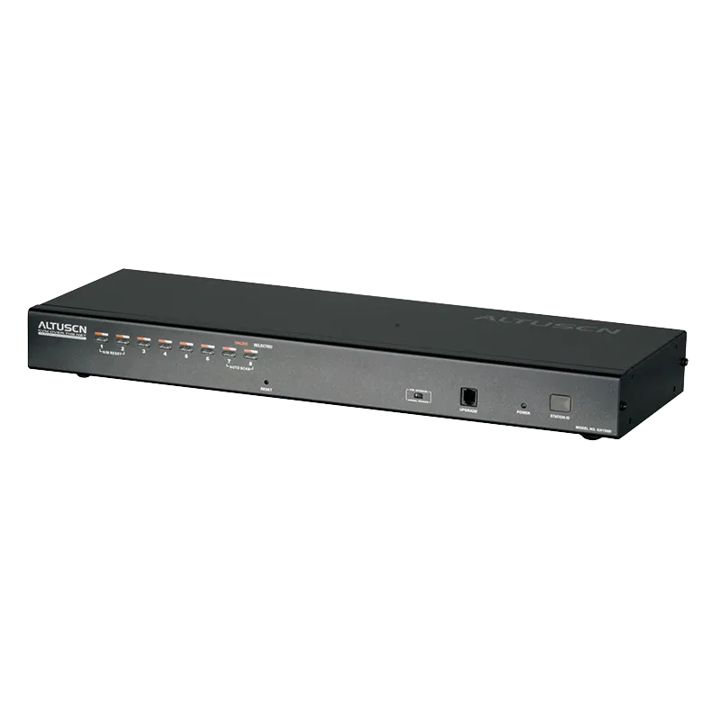 KVM Switch over IP 8-Port Cat.5/6