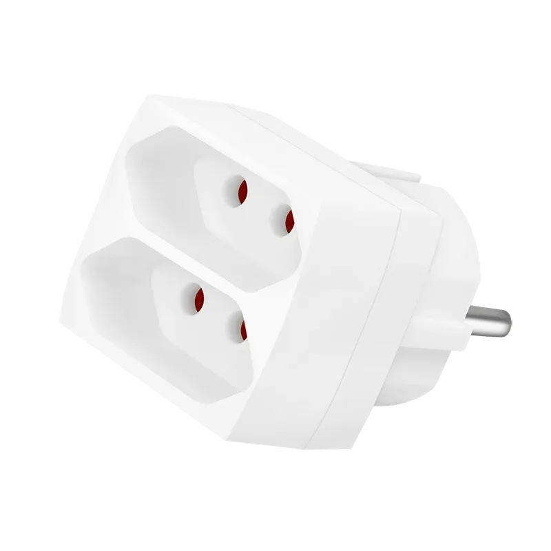 Steckdosenadapter, 2x CEE 7/16