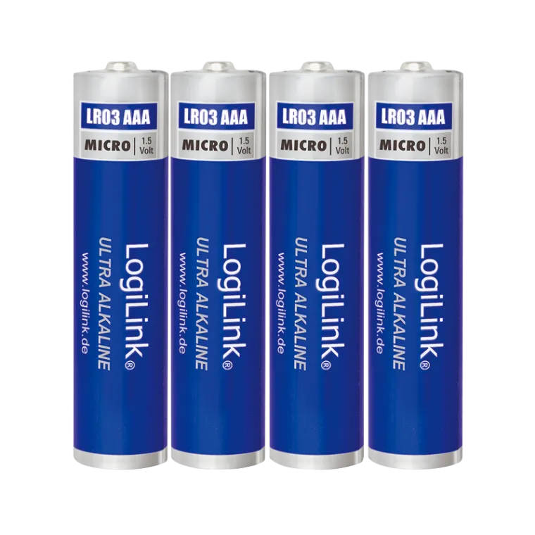 Ultra Power AAA Alkaline Batterie, Micro, 1.5V, 4 Stk.