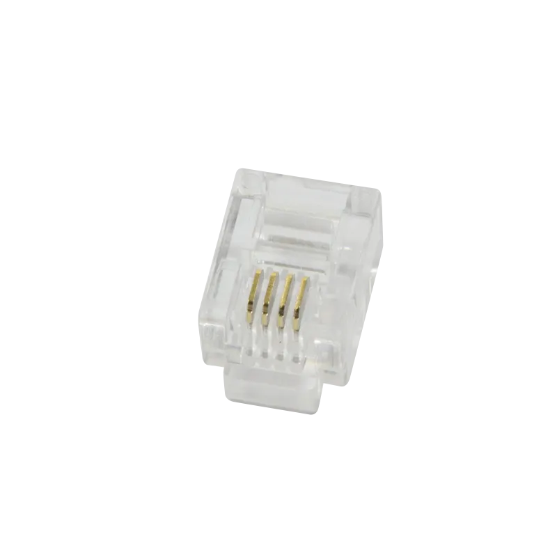 RJ11-Modularstecker, 6P4C, ungeschirmt, 100 Stk.