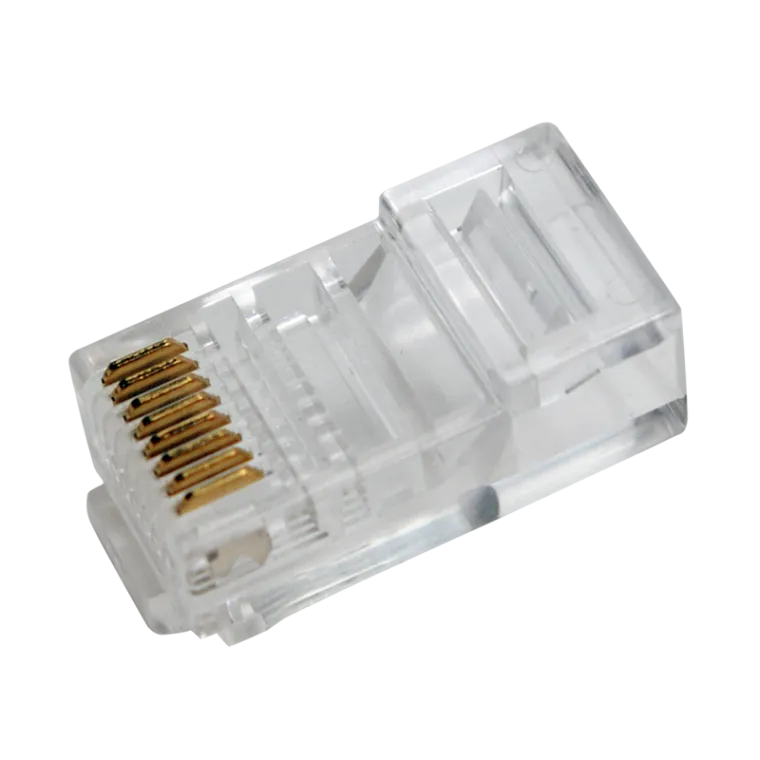 RJ45-Modularstecker, 8P8C, ungeschirmt, 100 Stk.