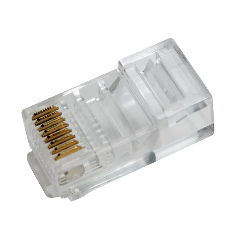 RJ45-Modularstecker, 8P8C, ungeschirmt, 100 Stk.