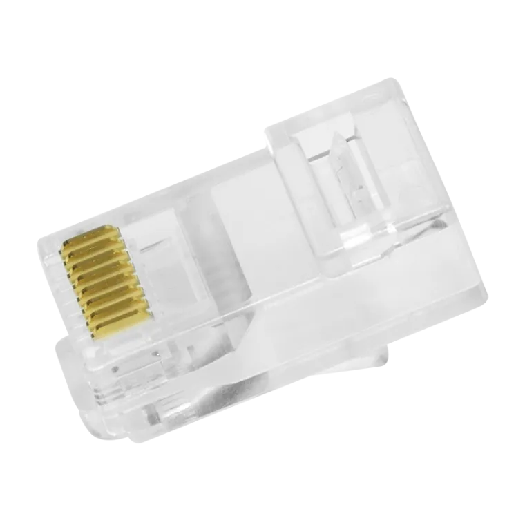 RJ45-Modularstecker, Cat.6, ungeschirmt, vorne offen, 50 Stk.