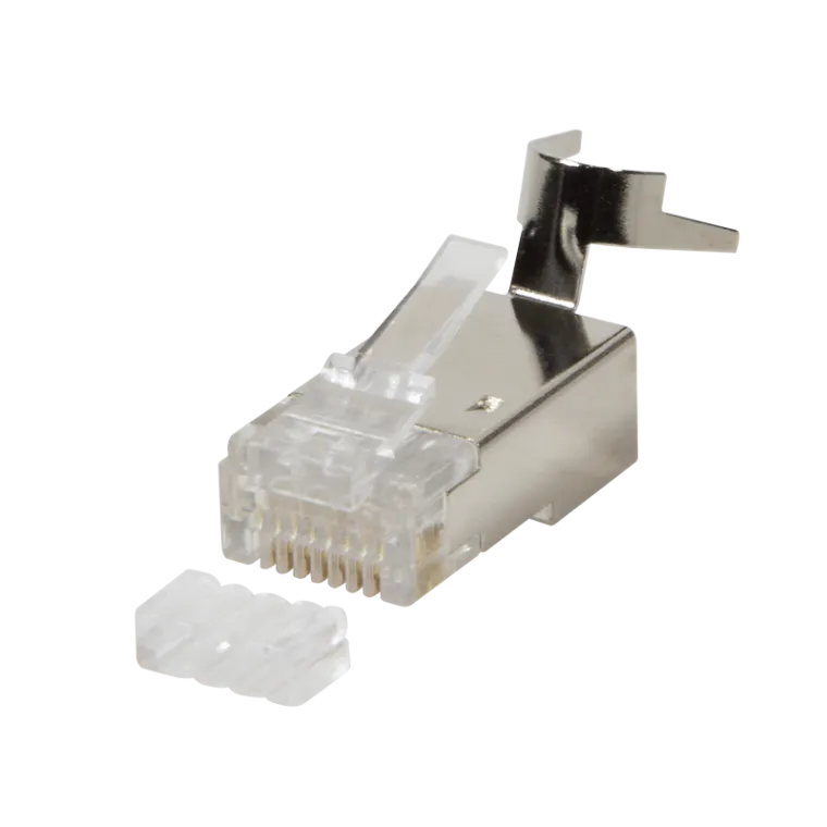 RJ45-Modularstecker, Cat.8.1/Cat.6A, geschirmt, 10 Stk.