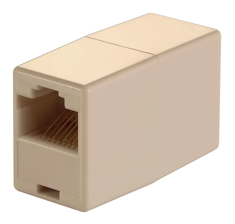 RJ45 Verbinder für Patchkabel, 2 x RJ45 Buchse, ungeschirmt
