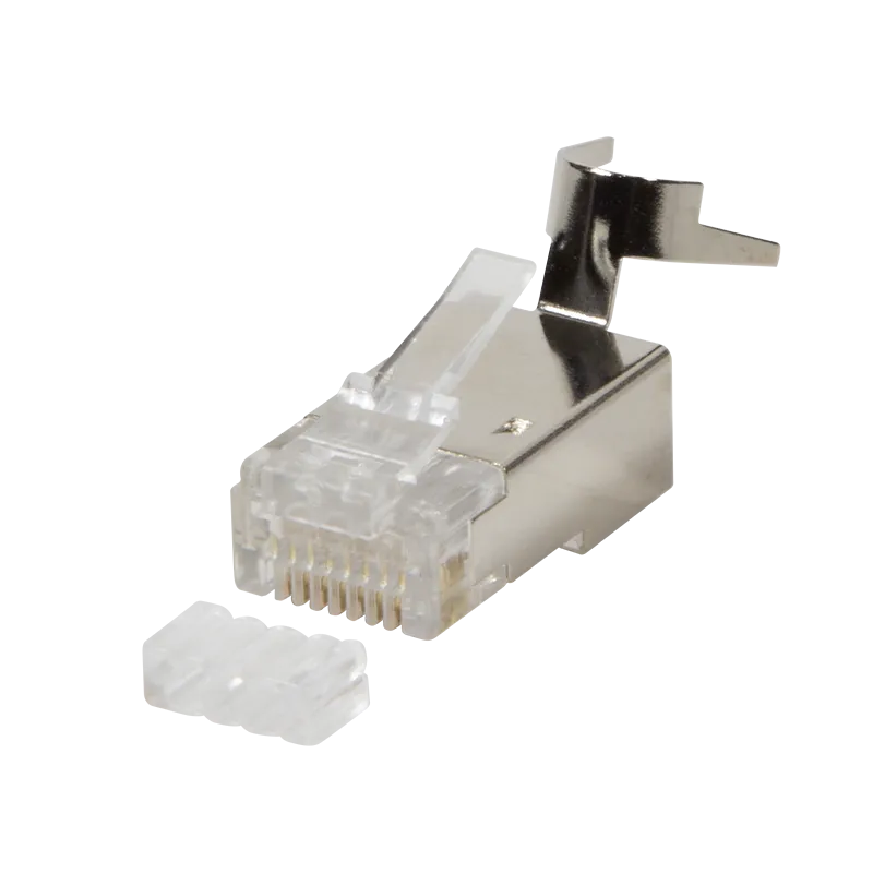 RJ45-Modularstecker, Cat.8.1/Cat.6A, geschirmt, 50 Stk.