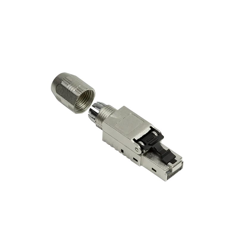 Feldkonfektionierbarer Stecker, Cat.6A, geschirmt, MPTL getestet