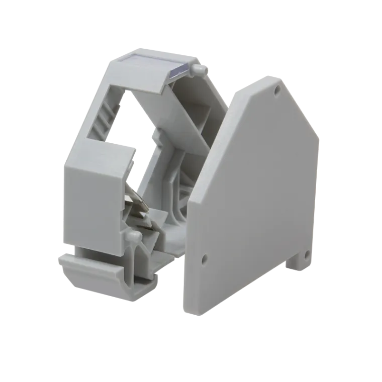 Hutschienenadapter für ein Keystone Modul, anreihbar