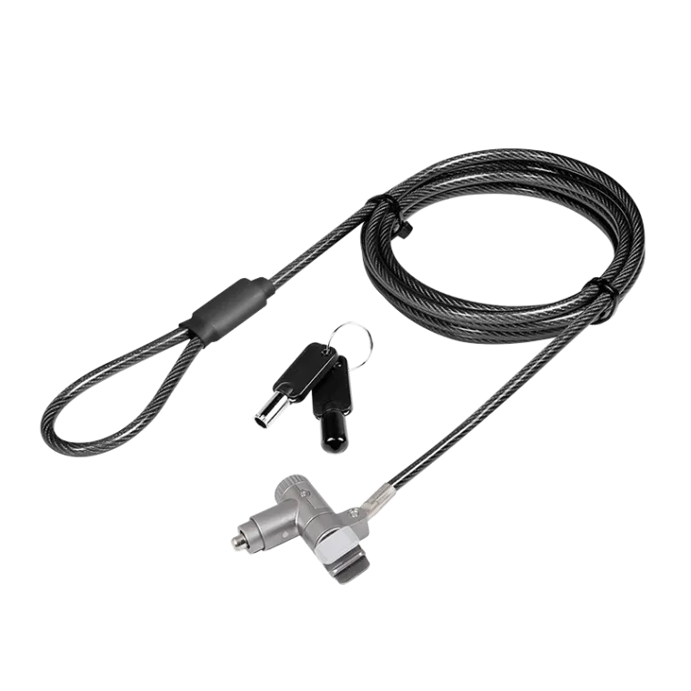 MacBook Pro Diebstahlsicherung, 2 m schnittfestes Kabel, 14" & 16" (2021–2024)