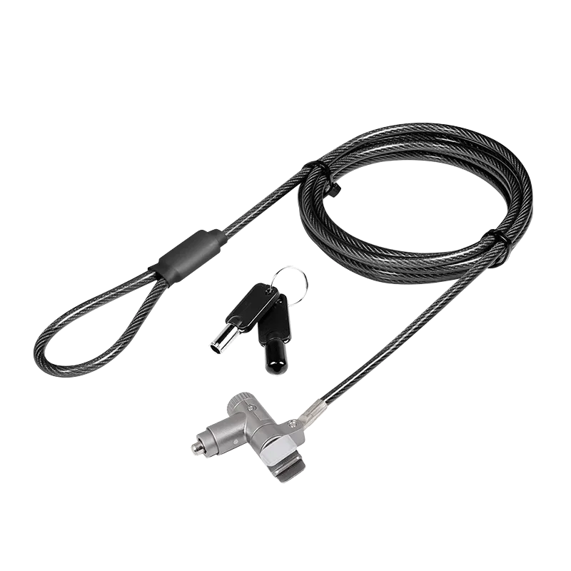 MacBook Pro Diebstahlsicherung, 2 m schnittfestes Kabel, 14" & 16" (2021–2024)