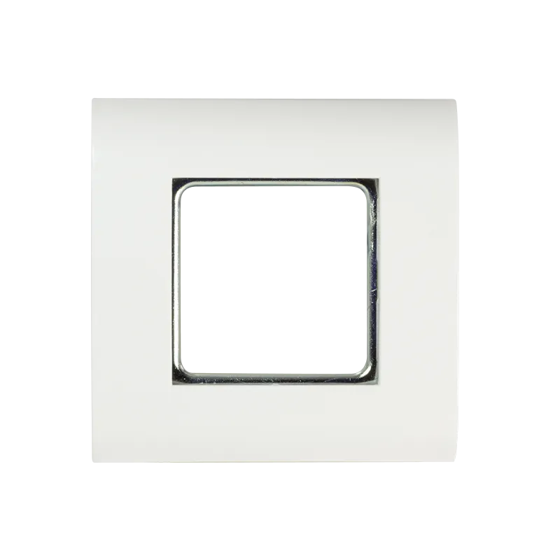 Unterputzrahmen für 45 x 45 System, 80 x 80 mm, Weiß