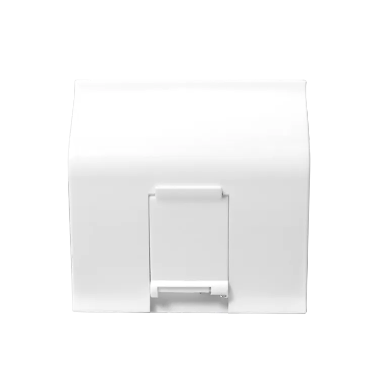 Modularer Einsatz für 45 x 45 System, 1-Port 45°, Weiß