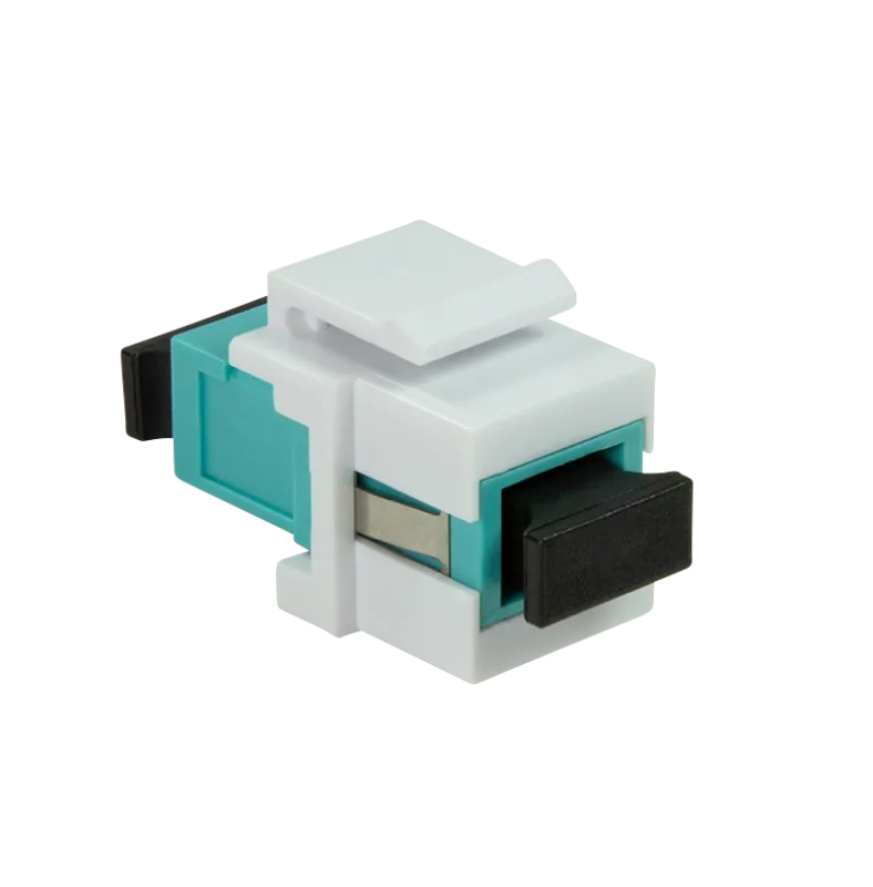 LWL SC-Simplex Kupplung für den Einbau in Keystone Panels, Multimode