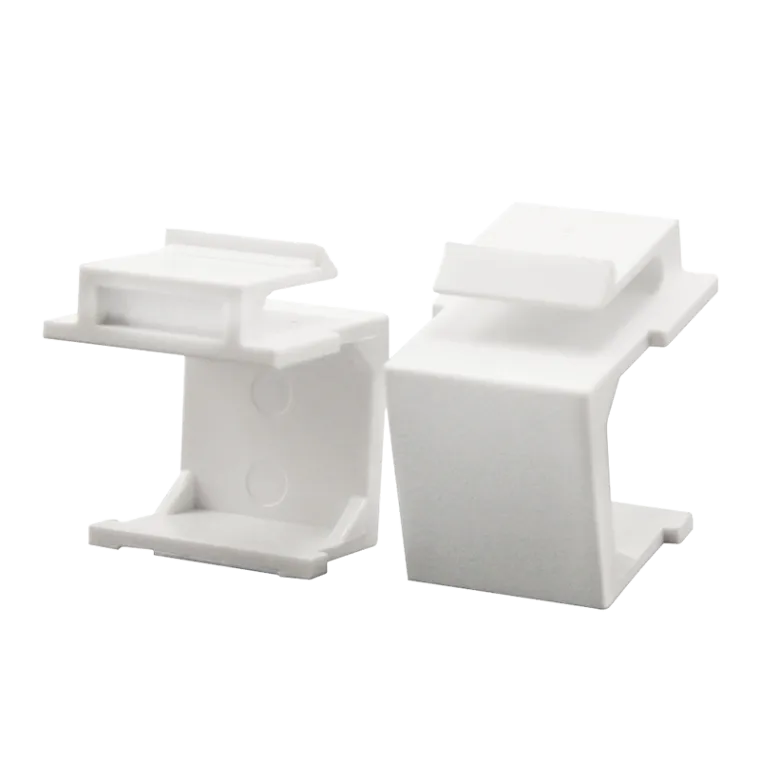Abdeckung für leere Keystone Ausschnitte (10 Stück), 16,6mm breit, Weiß