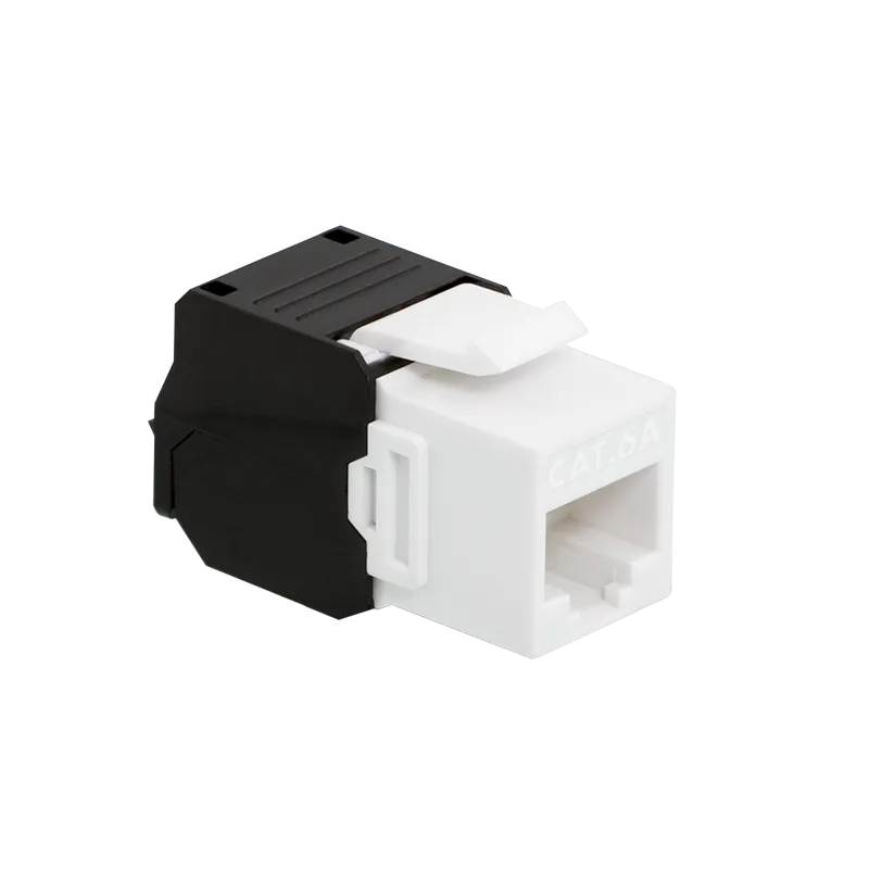 Cat.6A Keystone Buchse UTP 22-26 AWG, werkzeuglos, 16,6 mm breit