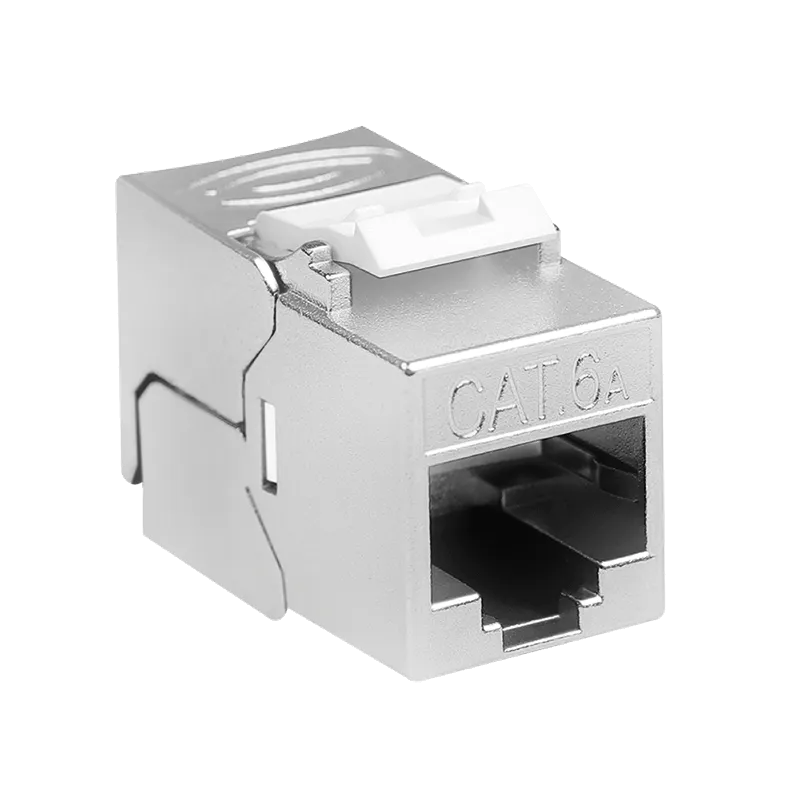 Keystone Buchse STP 22–26 AWG, Cat.6A ISO, komponentengeprüft