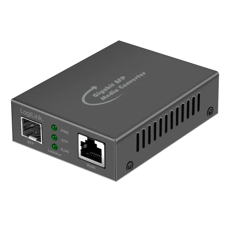 Gigabit Medienkonverter RJ45 auf SFP