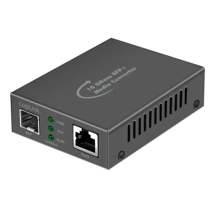 10 Gigabit Medienkonverter RJ45 auf SFP+