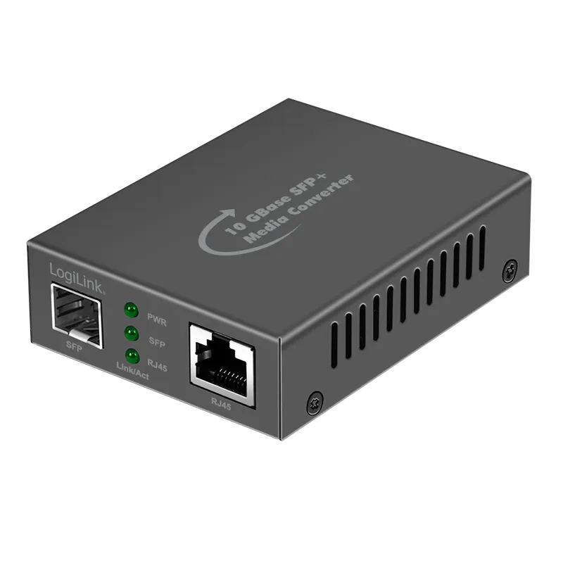 10 Gigabit Medienkonverter RJ45 auf SFP+