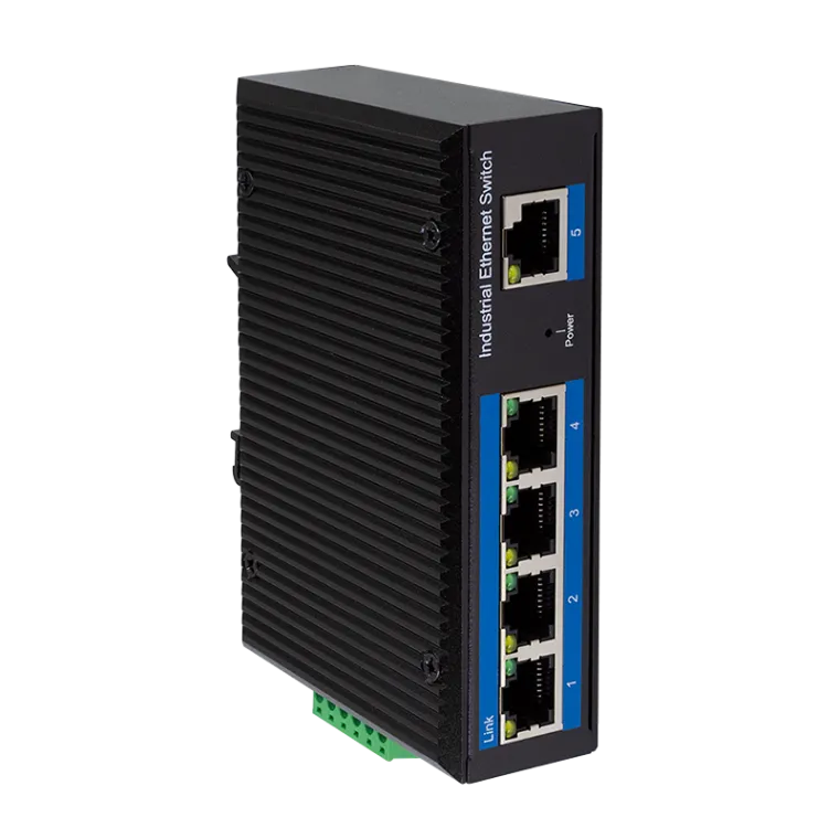 Industrial Fast Ethernet Switch, 5-Port, 10/100 Mbit/s